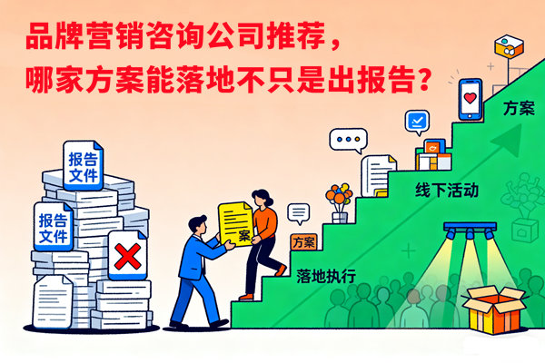 品牌營銷咨詢公司推薦，哪家方案能落地不只是出報告？